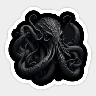 realistic kraken design Sticker